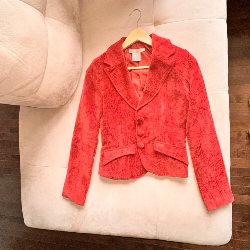 Rustic Orange Blazer - Small - Picture 4 of 4